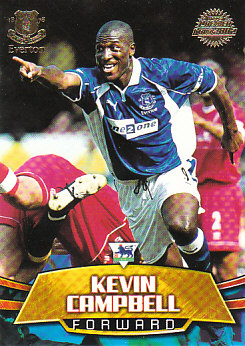 Kevin Campbell Everton 2002 Topps Premier Gold #E2